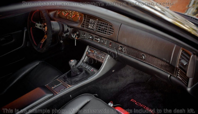 Декоративные накладки салона Subaru Impreza RS 1997-н.в. 4 двери, АКПП, 18 элементов.